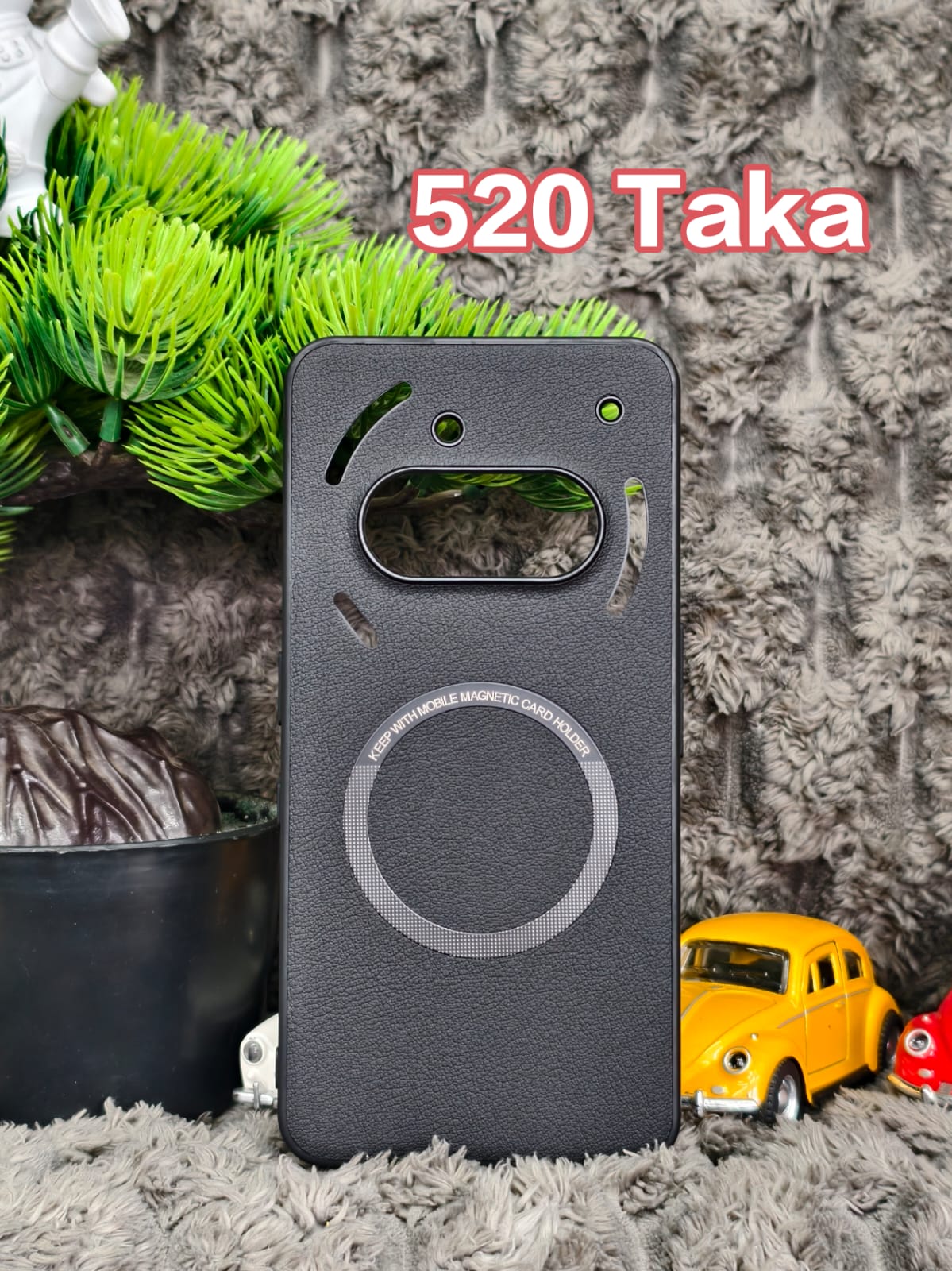 Nothing 3A Hard Back Cover with Silicon Side Border